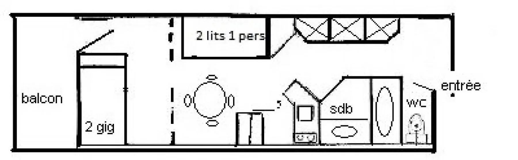Residence Aime 2000 - Studio 3/4 Pers - Aime 2000 - Partie Chamois - Plagne Aime 2000 Mae-8021 La Plagne-Tarentaise Apartment